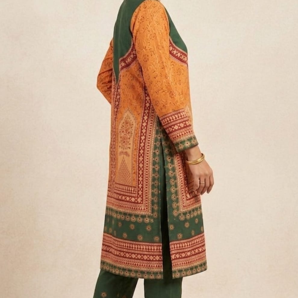 Amber Meadow Turkish Slub Cotton Co-ord Set