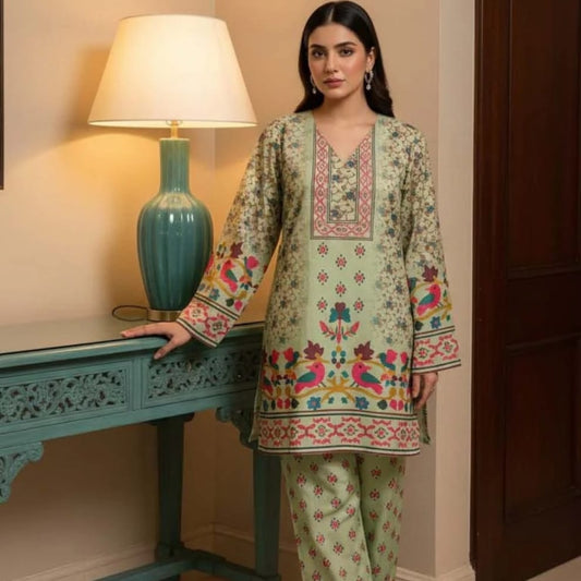 Heritage Floral Turkish Cotton Cord Set