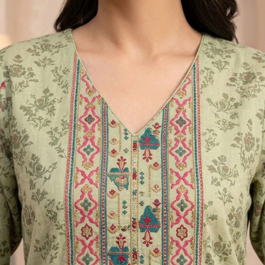 Heritage Floral Turkish Cotton Cord Set