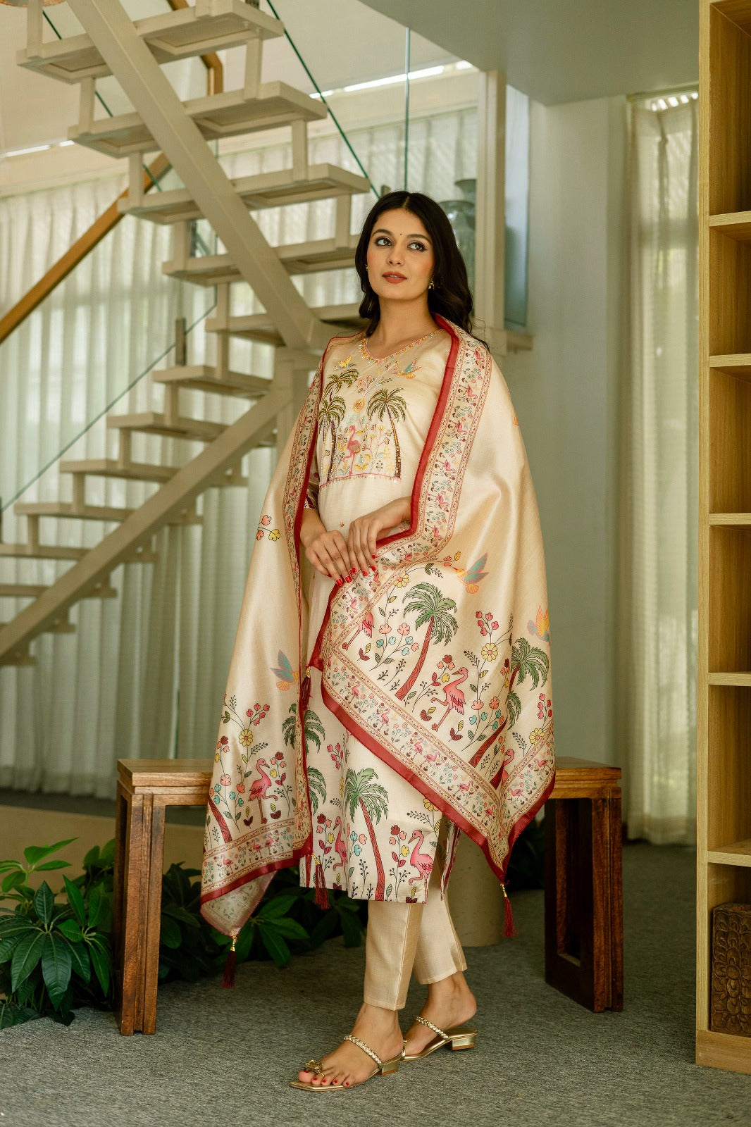 Digital Printed Kurta Set