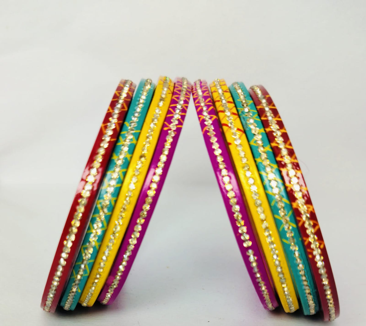 Lac Multicolour Pack of 8