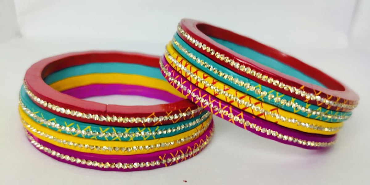 Lac Multicolour Pack of 8