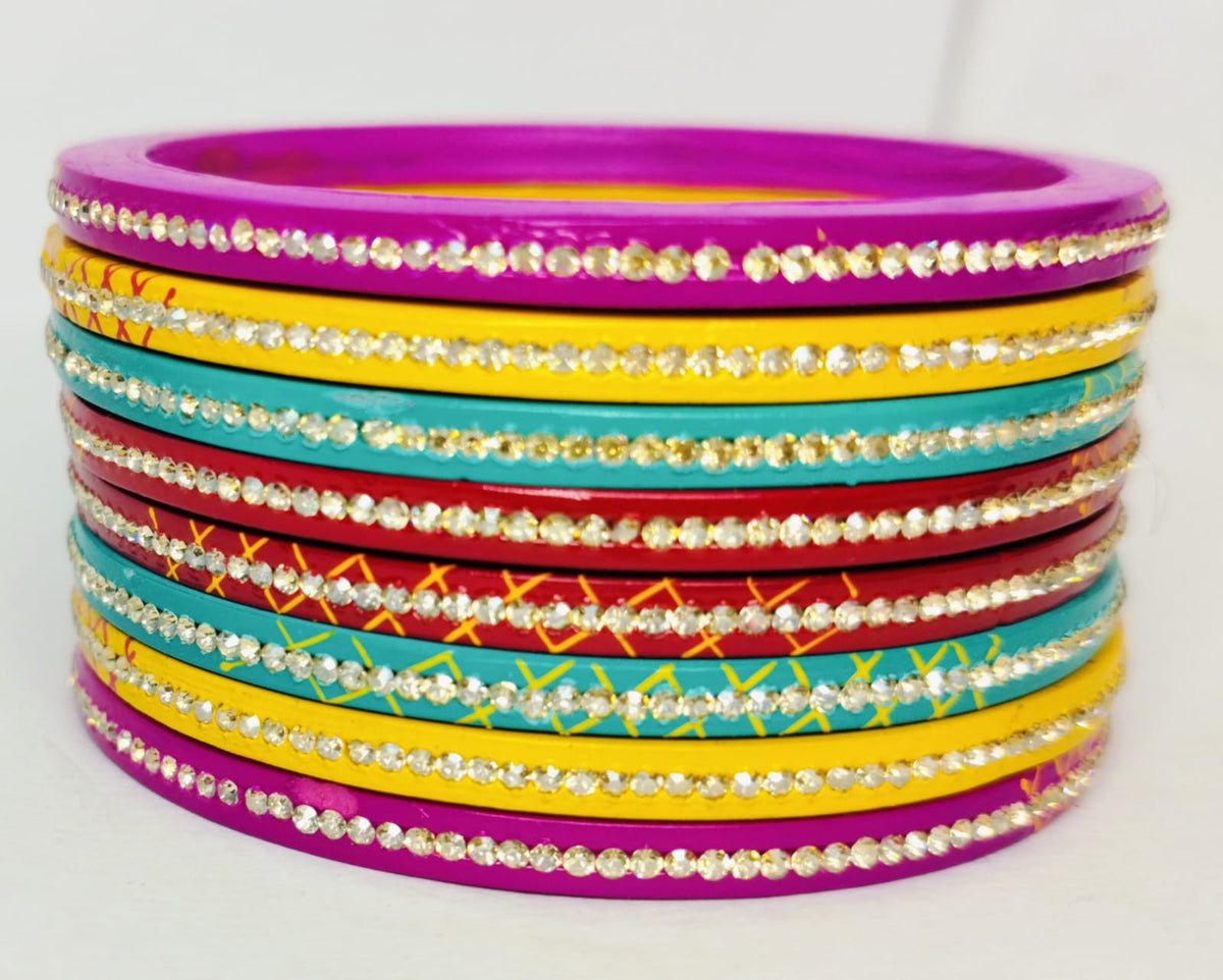 Lac Multicolour Pack of 8