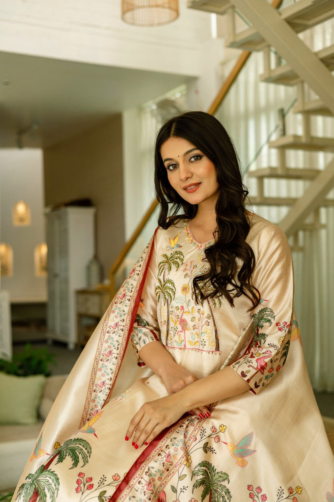Digital Printed Kurta Set