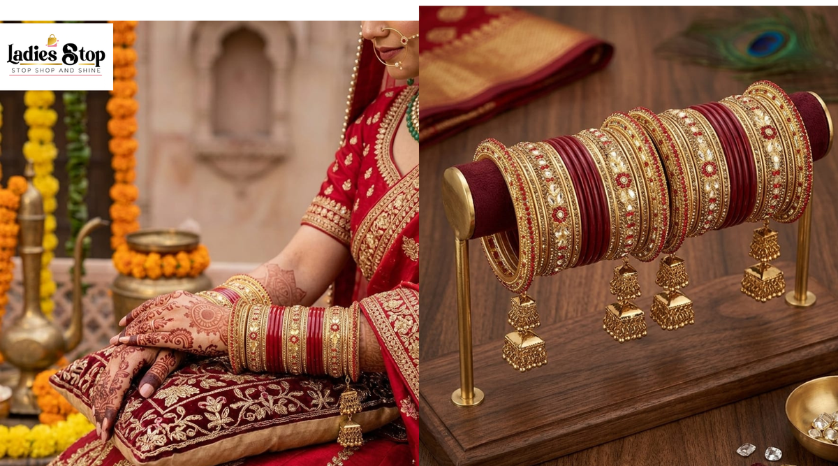 royal lac bangles for brides