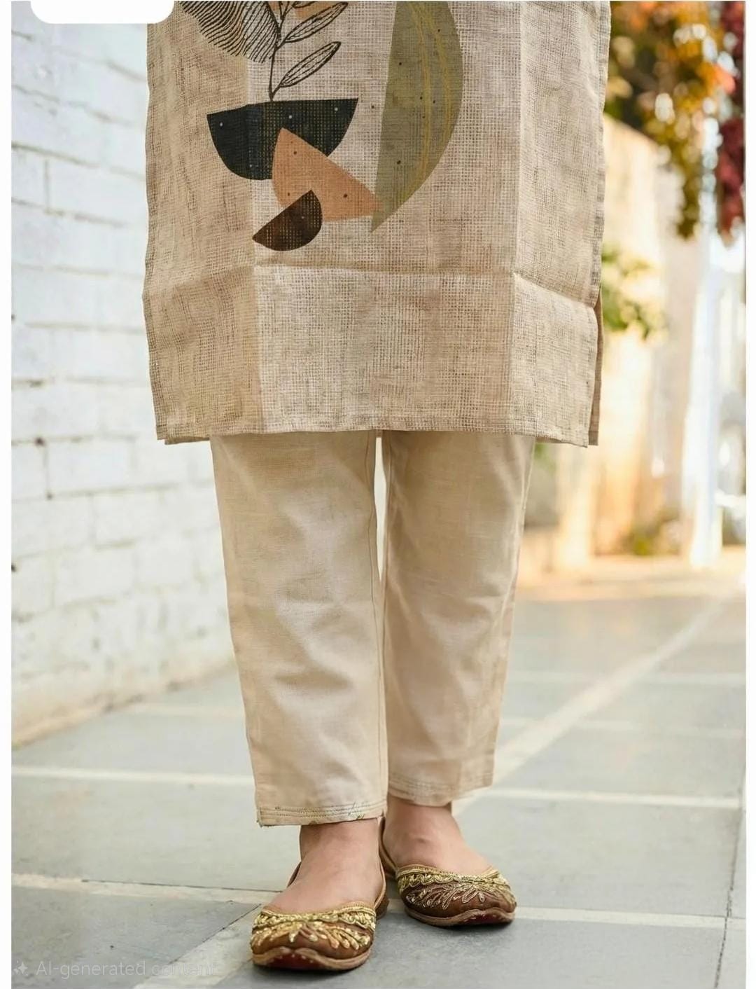Silk Digital Printed Suit