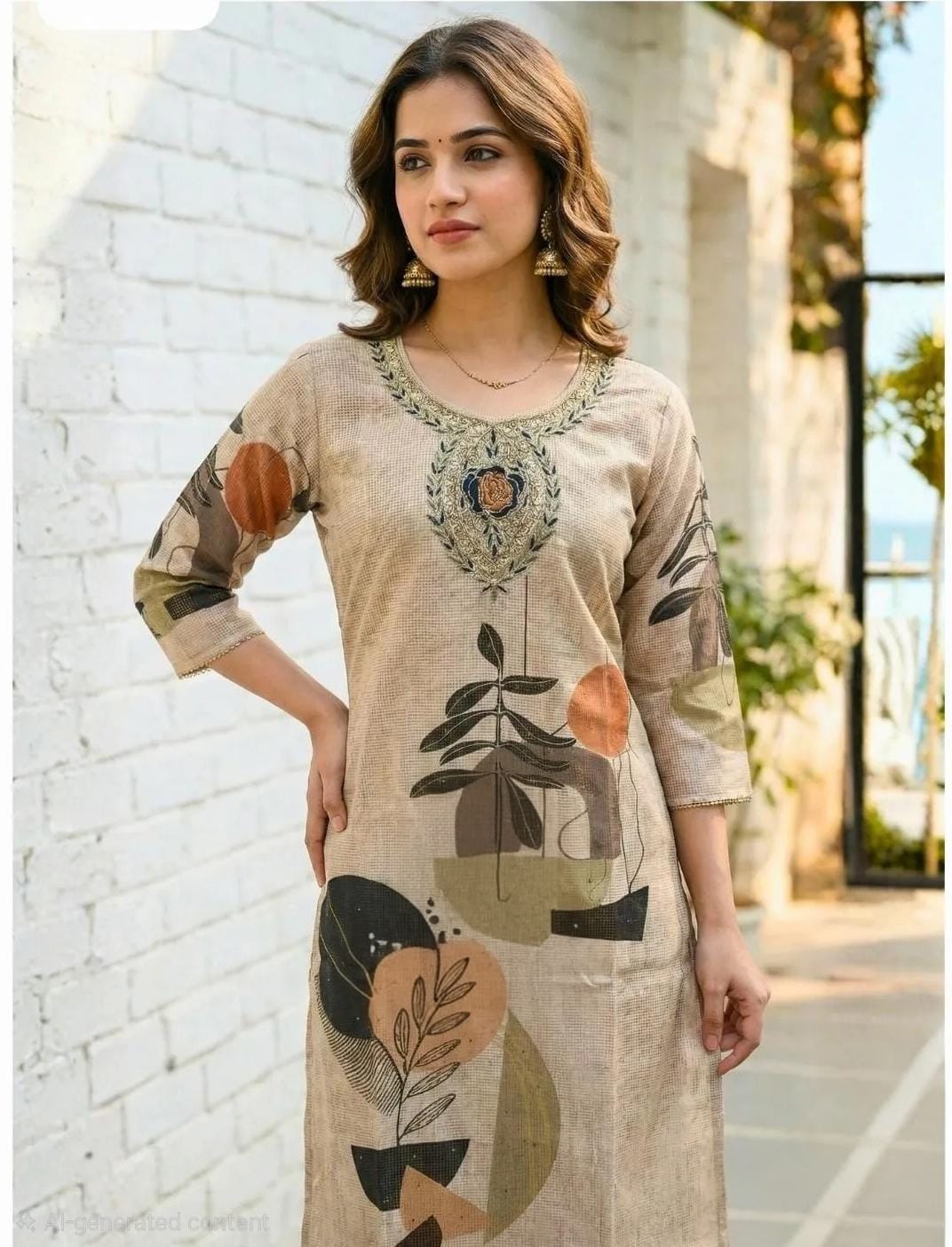Silk Digital Printed Suit